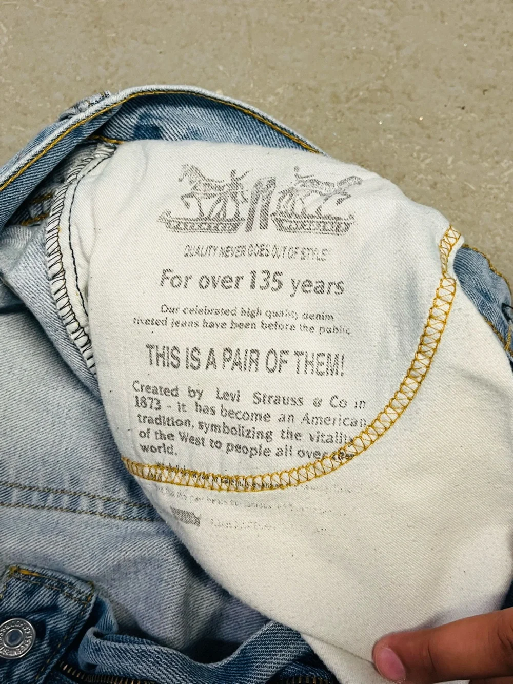 Levi's Light Blue Men’s 505 36x32 Jeans
